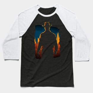 Silhouette of Adventure Baseball T-Shirt